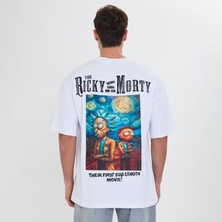 Peç Baskılı Oversize T-Shirt