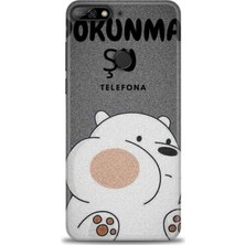 Kılıf Evreni Huawei Y7 2018 Uyumlu A+ Plus Kılıf + SERAMİK KIRILMAZ EKRAN KORUYUCU 157