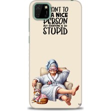 Kılıf Evreni Huawei Y5P Kılıf Hd Baskılı Kılıf + Seramik Tam Kaplayan Ekran Koruyucu 45