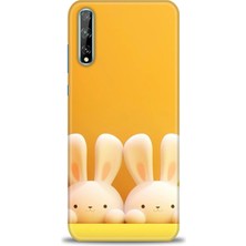 Kılıf Evreni Huawei Y8P Kılıf Hd Baskılı Kılıf + Seramik Tam Kaplayan Ekran Koruyucu 78