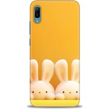 Kılıf Evreni Huawei Y6 2019 Kılıf Hd Baskılı Kılıf + Seramik Tam Kaplayan Ekran Koruyucu 78