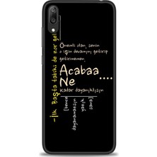 Kılıf Evreni Huawei Y7 Prime 2019 Uyumlu A+ Plus Kılıf + SERAMİK KIRILMAZ EKRAN KORUYUCU 393