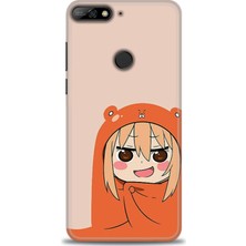 Kılıf Evreni Huawei Y7 2018 Kılıf Hd Baskılı Kılıf + Seramik Tam Kaplayan Ekran Koruyucu 499