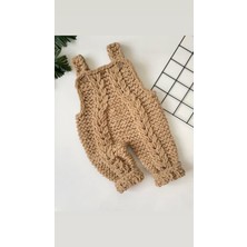 Alize Puffy Örme Askılı Paçalı Bebek Tulum