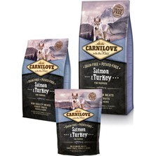 Somonlu & Hindili Tahılsız Yavru Köpek Maması 1,5 kg