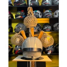 WOSEN-202 Grey Çeneden Açılır Kask