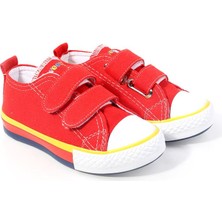 Walkenzo 3067 Erkek Bebek Günlük Keten Ayakkabı
