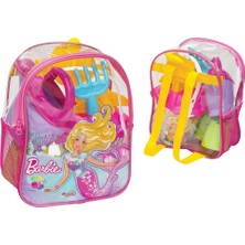 Barbie Resimli Sırt Çantalı Kova Plaj Set