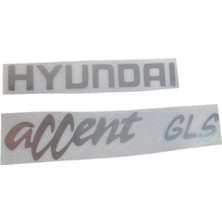 Hyundai Accent Gls Yumurta Kasa Sticker Takımı