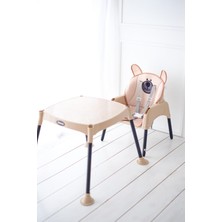 Babyjest Bear 3in1 Çalışma Masalı Mama Sandalyesi