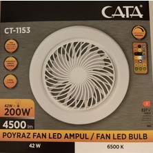 Cata CT-1153 Poyraz 42W 3 Renk Pervane LED Ampül