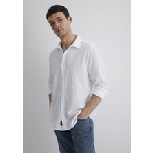 Mavi Beyaz Gömlek 0211548-70057