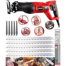 10 Bıçaklı Alman 9000 Xdrive 6 Kademe Devir Ayarli Bakir Sargili Kemik Kesme Tilki Kuyruğu Testere Makinesi