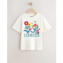 Little Aden Alice Pamuklu Oversize Tişört