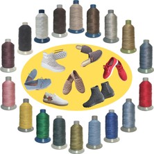 18 Katlı Polyester Floş Iplik 250 gr Hobi Örgü Ipi Örgü Ayakkabı Için Ip