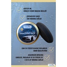 Sıo2 Nano Seramik Carnauba Wax Krem Cila Net 110 gr ,cila Bezi ve Wax Süngeri Hediye, Cila, Wax, Seramik Wax