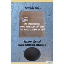 Sıo2 Nano Seramik Carnauba Wax Krem Cila Net 110 gr ,cila Bezi ve Wax Süngeri Hediye, Cila, Wax, Seramik Wax