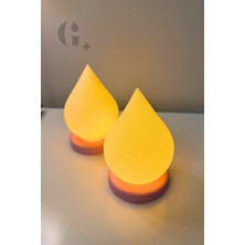 Alev Figürlü Tealight LED Mum Lamba
