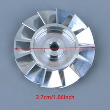 Hash Technology 1 Adet Saç Kurutma Makinesi Parçası, Yüksek Hassasiyetli Cnc Işlenmiş Alüminyum Impeller Yedek Parça