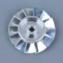 Hash Technology 1 Adet Saç Kurutma Makinesi Parçası, Yüksek Hassasiyetli Cnc Işlenmiş Alüminyum Impeller Yedek Parça