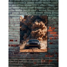 Challenger Srt - Dodge - Eşsiz Tasarım Otomobil Posterleri, Özel Tasarım Kağıt Poster