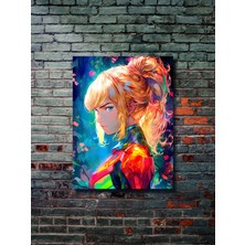 Asuka Langley Soryu - Neon Genesis Evangelion - Anime & Manga Posterleri, Özel Tasarım Kağıt Poster