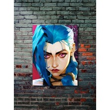 Jinx - Oyun Posterleri, Özel Tasarım Kağıt Poster