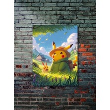 Pikachu - Pokemon - Anime & Manga Posterleri, Özel Tasarım Kağıt Poster
