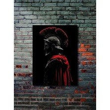 Spartan - Eşsiz Tasarım Yunan Tanrıları, Mitoloji, Karakter Posterleri, Özel Tasarım Kağıt Poster,
