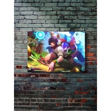 Ahri - Gaming Posterleri, Özel Tasarım Kağıt Poster