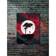 Manzara, Doğa Temalı Poster, Özel Tasarım Kağıt Poster, Duvar Sanatı