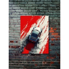 Porsche 930 - Eşsiz Tasarım Otomobil Posterleri, Özel Tasarım Kağıt Poster