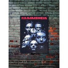 Rammstein Vintage - Müzik & Grup Posterleri, Özel Tasarım Kağıt Poster, Duvar Sanatı