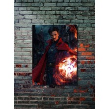 Doctor Strange - Marvel - Dizi, Film ve Karakter Özel Tasarım Poster Serisi, Eşsiz Tasarım,