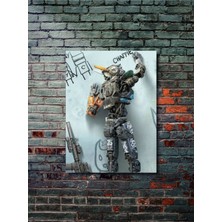 Chappie - Film & Dizi Posterleri, Özel Tasarım Kağıt Poster, Duvar Sanatı