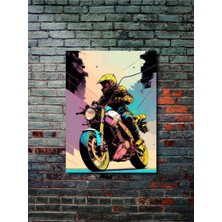 Karma Motosiklet Posterleri, Eşsiz Tasarım Motosiklet Posterleri, Özel Tasarım Kağıt Poster