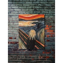 Çığlık - Edvard Munch, Tarihi Tablo Posterleri, Özel Tasarım Kağıt Poster,