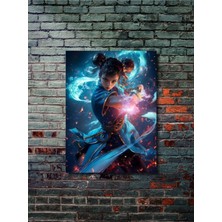 Chun-Li – Street Fighter- Oyun Posterleri, Özel Tasarım Kağıt Poster, Duvar Sanatı