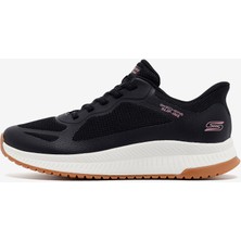 Skechers Bobs Squad 4 - Staple Look Kadın Siyah Spor Ayakkabı 117624 Blk