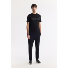 Avva Erkek Siyah Klasik Bel Pamuklu Slim Fit Chino Pantolon A51Y3078
