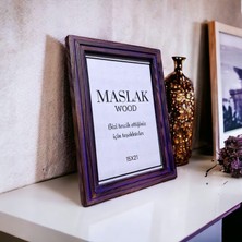 Ahşap Renkli 15X21 (Çerçeve Tutacağı Hediye)
