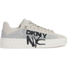 Dkny Gri - Beyaz Kadın Sneaker K1533628