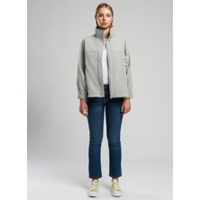 Lee Cooper Linette Kadın Yağmurluk Açık Gri