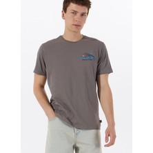 Billabong Lızard Mountaın Adıv Ss 24A501545 Çok Renkli Bisiklet Yaka Regular Fit Düz Erkek T-Shirt