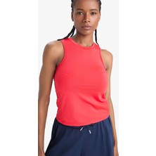 DeFacto Slim Fit Basic Kırmızı Sporcu Atlet F3265AX25SM