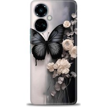 Kılıf Evreni Tecno Camon 19 Pro Kılıf Hd Baskılı Kılıf + Seramik Tam Kaplayan Ekran Koruyucu 148