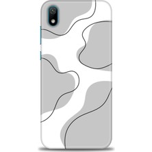 Kılıf Evreni Huawei Y5 2019 Kılıf Hd Baskılı Kılıf + Seramik Tam Kaplayan Ekran Koruyucu 177