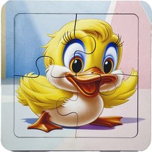 Ahşap 4 Parçalı 3 Set Çocuk Puzzle Set1