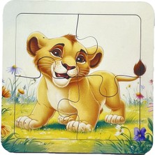 Ahşap 4 Parçalı 3 Set Çocuk Puzzle Set1