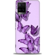 Vivo Y33S Kılıf Hd Baskılı Kılıf + Seramik Tam Kaplayan Ekran Koruyucu 300